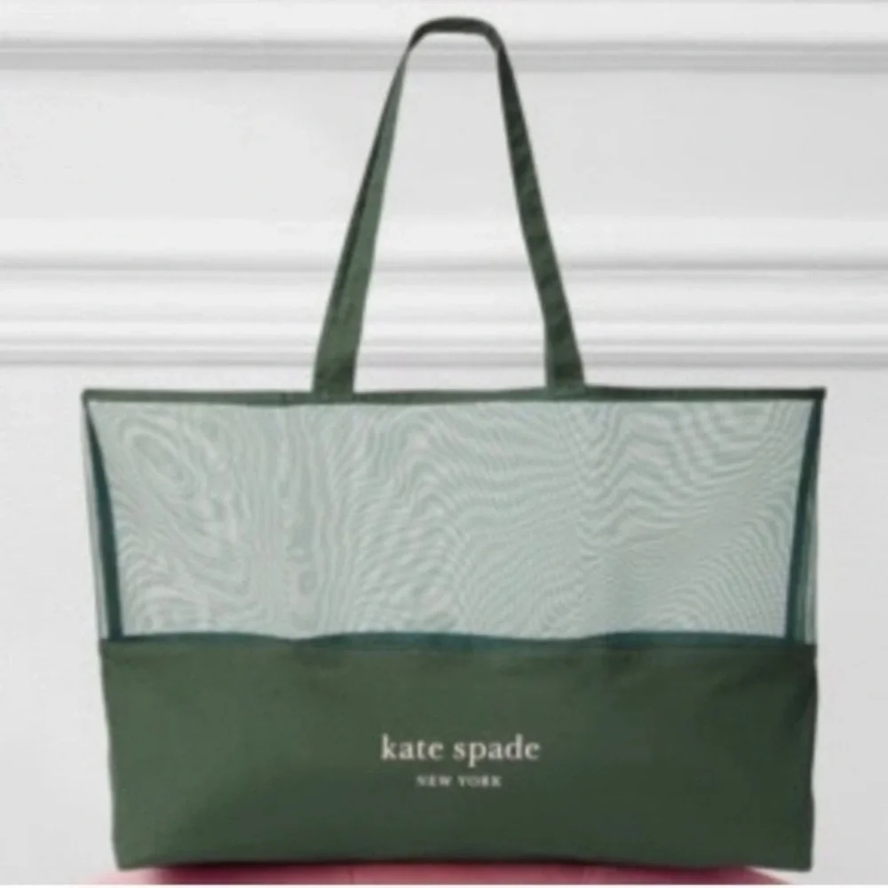 Kate Spade Green Tote Bag